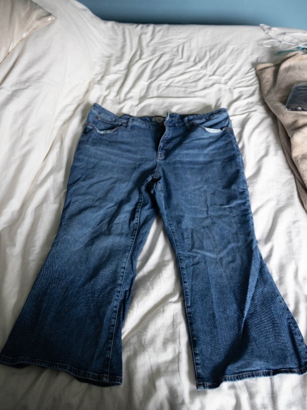 Madewell Cali Demi-Boot Dark Wash Jeans Size 28